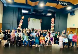 Group photo of clients and staff at the Client Appreciation Event at the Alexandra Centre Society